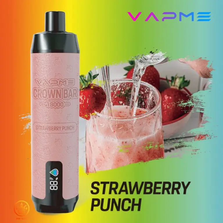 VAPME Crown Bar 18000 Pro Max Leather Disposable Vape Pen 18000 puffs