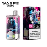 WASPE Crystal 40000 40K Puffs Double Taste LCD Display Disposable Vape
