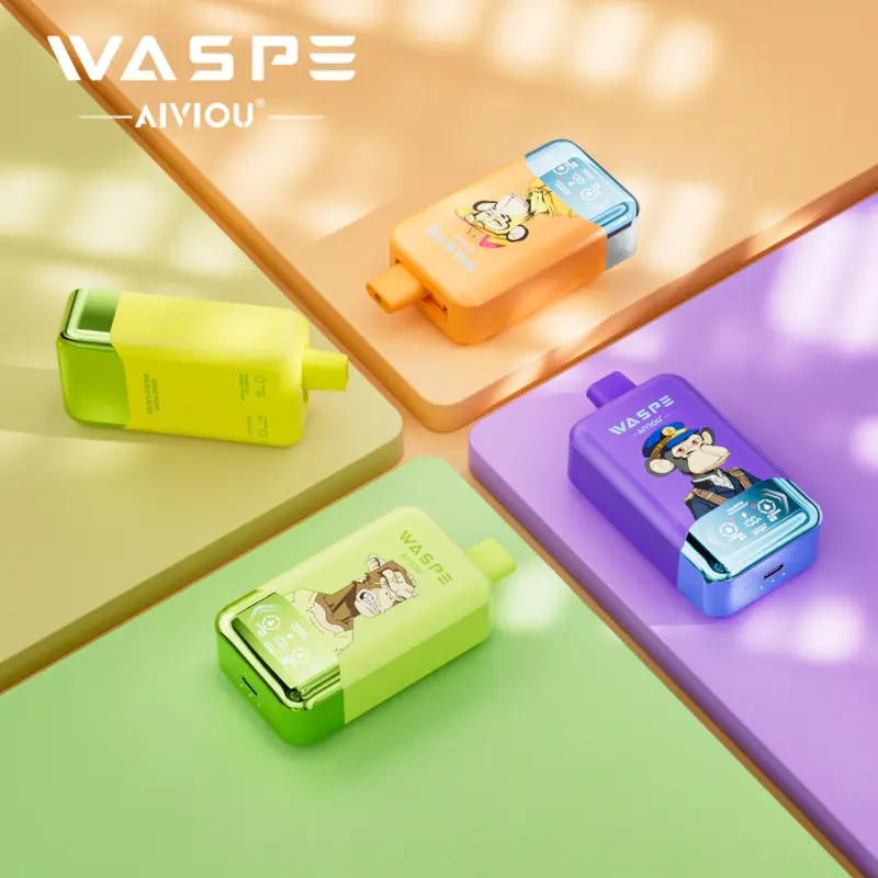 WASPE 40000 40K Puffs Double Taste LCD Display Disposable Vape