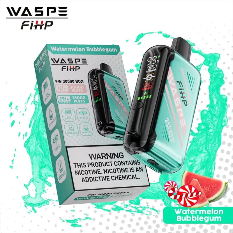Waspe 30000 30K Puffs Original Edition Dual Mesh LCD Display Disposable Vape
