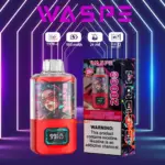 WASPE 20000 20K Puffs Dual Mesh Box 0% 2% 3% 5% Nicotine LCD Display Disposable Vape