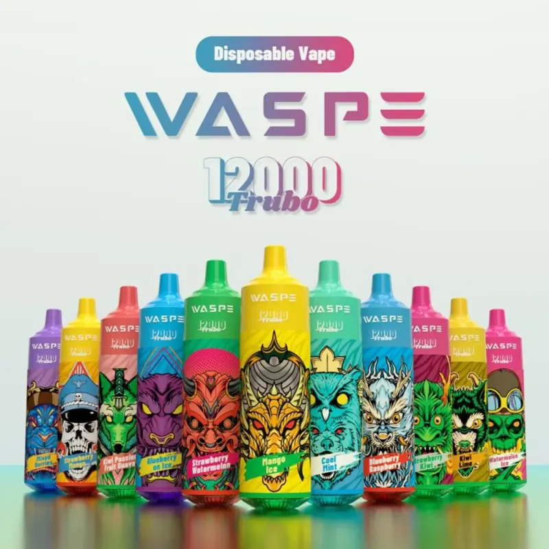 WASPE 12000 Puffs Nicotine 0% 2% 3% 5% Original Edition Disposable Vape Pen