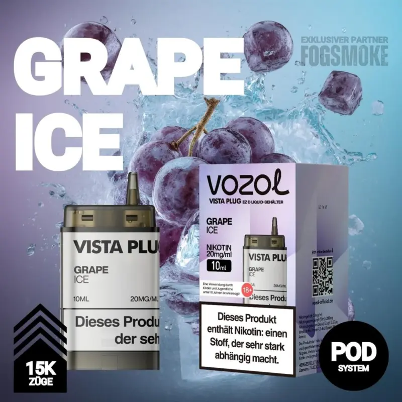 Vozol Vista Plug EZ | Pod | Grape Ice