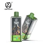 UZY Four Flavors 100000 100K Puffs Crystal 4 In 1 Flavors Newest Original Rechargeable LED Display Disposable Vape