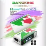 Bang King Ice Cool 60000 60K Puffs Original Adjustable Ice level LED Display Disposable Vape