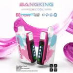 Bang King Ice Cool 60000 60K Puffs Original Adjustable Ice level LED Display Disposable Vape