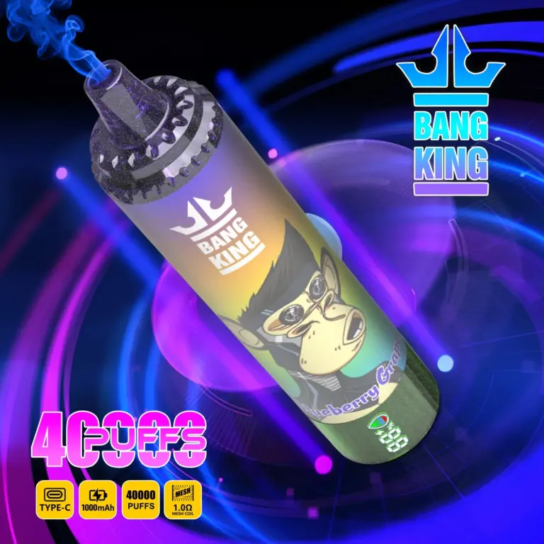 Bang King Tornado 40000 40K Puffs Original LED Display Edition Disposable Vape Pen