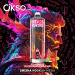 OKSO Shisha Hookah Mega 50000 50K Puffs Latest Original LED Display Disposable Vape Pen