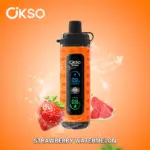 OKSO ShiSha Max 40000 40K Puffs Newest LED Display Leather Disposable Vape Pen