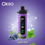 OKSO ShiSha Max 40000 40K Puffs Newest LED Display Leather Disposable Vape Pen