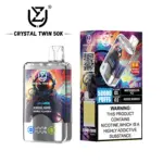 UZY Crystal Twin 50000 50k Puffs Double Taste LED Display Disposable Vape