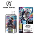 UZY Crystal Twin 50000 50k Puffs Double Taste LED Display Disposable Vape