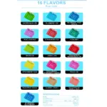 IQTE Maha Kit 2400 Puffs Pod System Toy Bricks 3D Display 2% 5% Disposable Vape