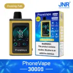 JNR Phone Vape 30000 30K Puffs World’s First Smart Disposable Vape