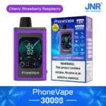 JNR Phone Vape 30000 30K Puffs World’s First Smart Disposable Vape