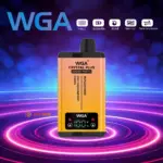 WGA Crystal Plus 20000 20K Puffs 5% Nicotine Double Taste LCD Display Disposable Vape