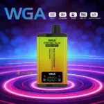 WGA Crystal Plus 20000 20K Puffs 5% Nicotine Double Taste LCD Display Disposable Vape