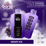 Bang 25000 25k Puffs 0% 2% 3% 5% Nicotine New LED Display Vape Electronic Cigarette Pod