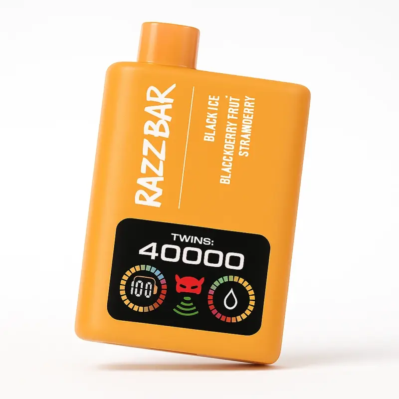 Razz bar 40K – Black Ice dragon fruit strawberry / Triple Melon