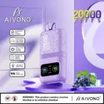 AIVONO AIM MAGIC 20000 Puffs | 0%-5% nicotine, 26mL, dual mesh, LCD display, bulk vape