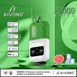AIVONO AIM MAGIC 20000 Puffs | 0%-5% nicotine, 26mL, dual mesh, LCD display, bulk vape