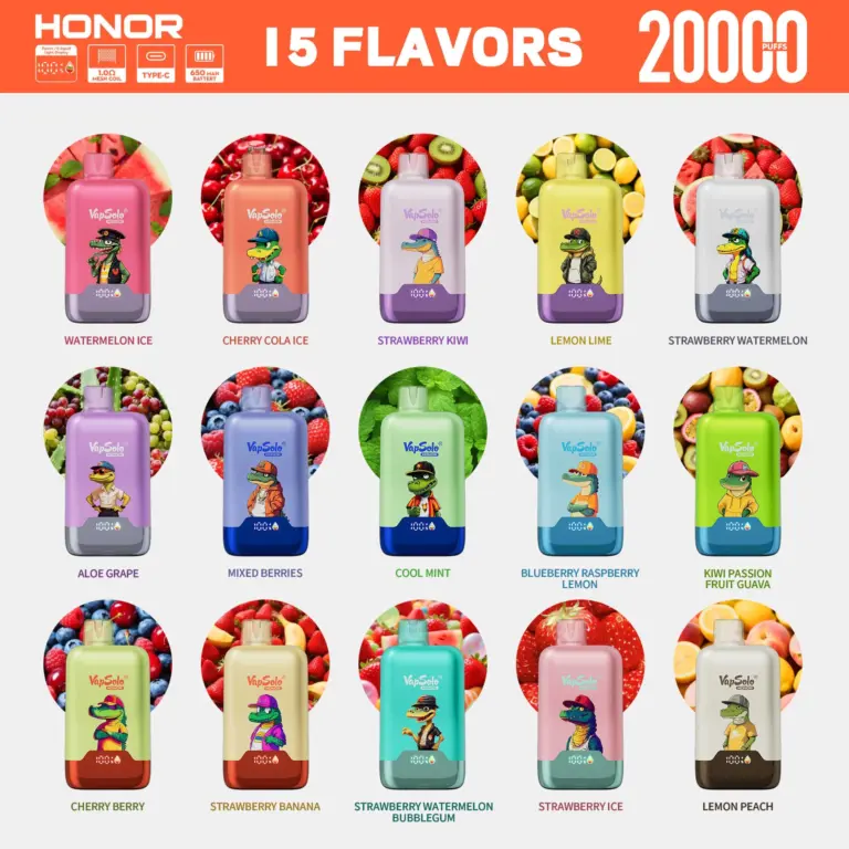 vapsolo honor 20000 puffs disposable vape